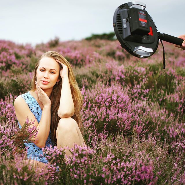 portrætfotografi i studiet og i naturen