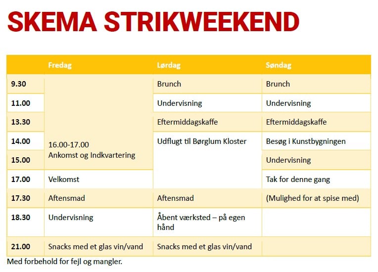 Strik weekend 1